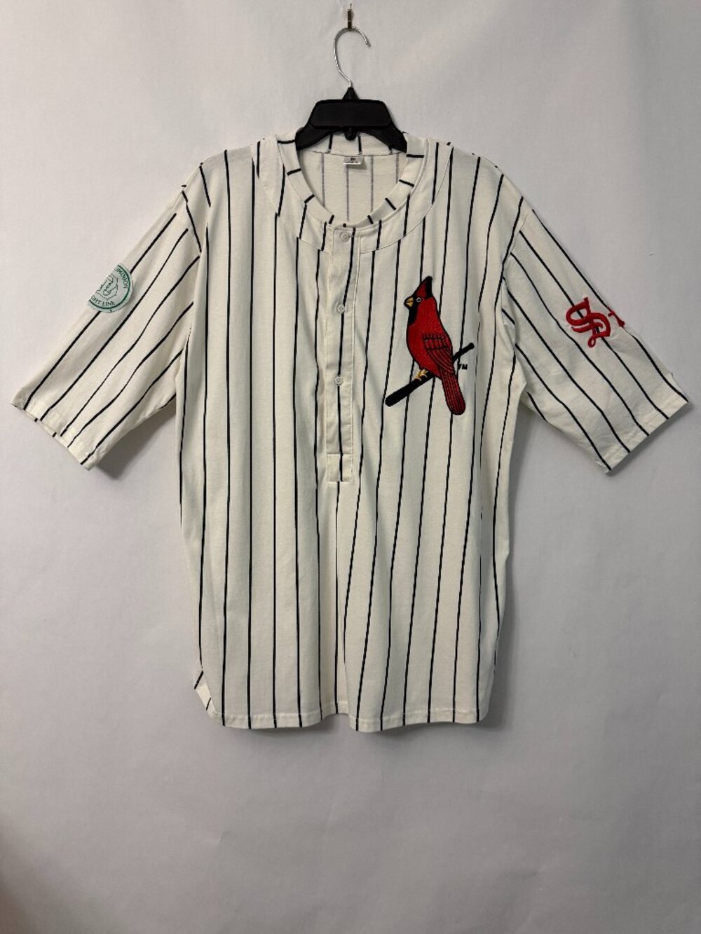 St. Louis Cardinals Pinstripe Throwback Jersey